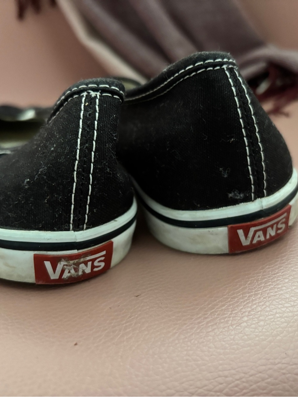 VANS women’s Black Canvas ballet flat, casual sneakers, NWT, size 7.5 - Picture 5 of 8